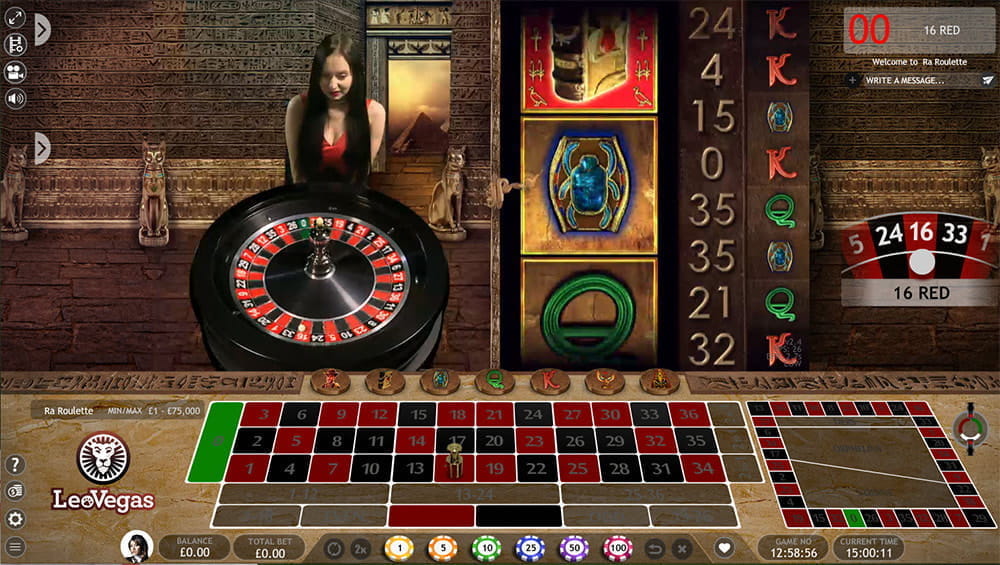 Ra Roulette — играйте онлайн в египетскую рулетку