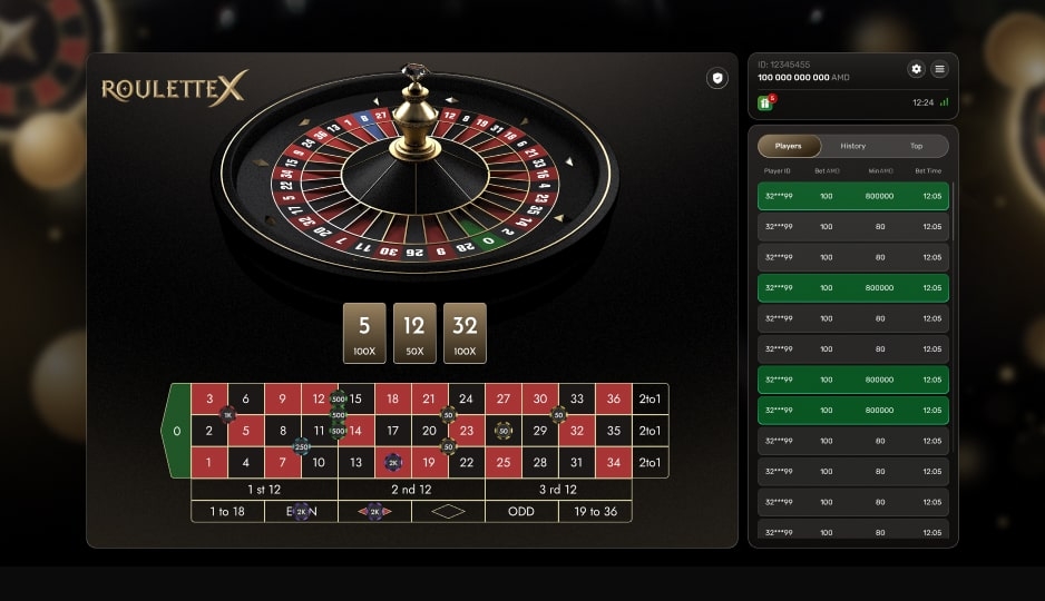 Roulette X